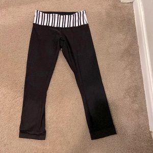 Lululemon Striped Capris